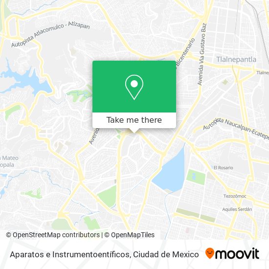 Mapa de Aparatos e Instrumentoentíficos