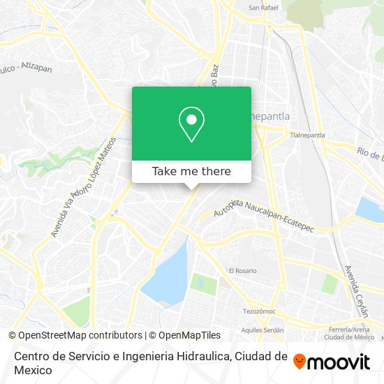 Centro de Servicio e Ingenieria Hidraulica map