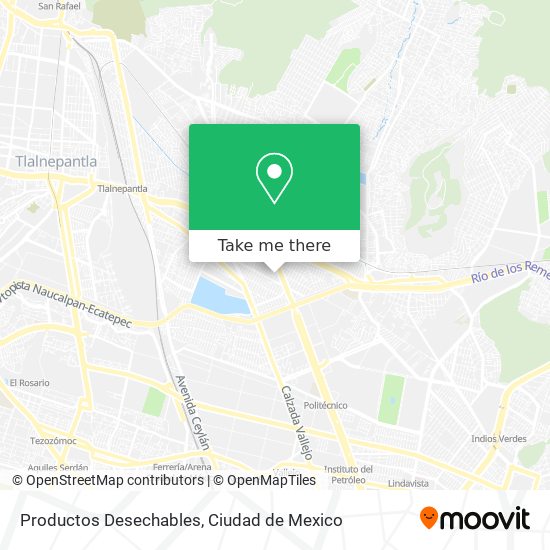 Productos Desechables map