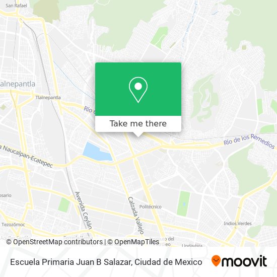 Escuela Primaria Juan B Salazar map