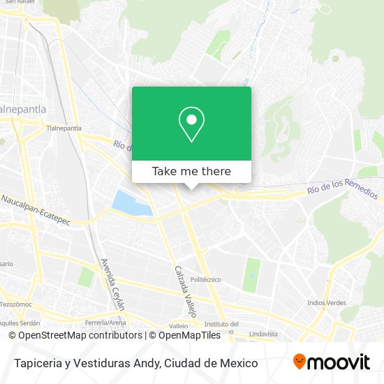 Tapiceria y Vestiduras Andy map