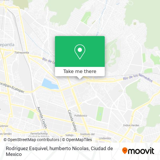 Mapa de Rodriguez Esquivel, humberto Nicolas