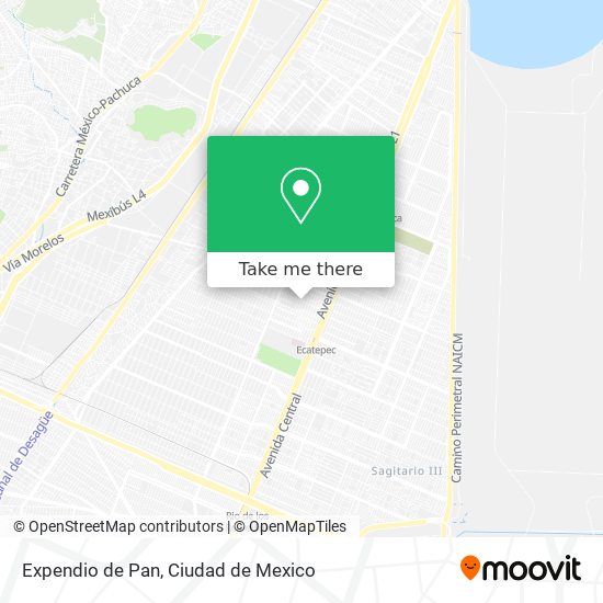 Mapa de Expendio de Pan