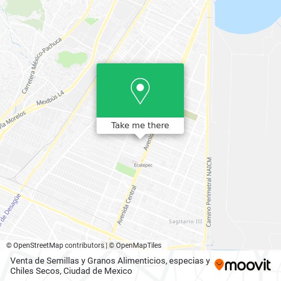 Venta de Semillas y Granos Alimenticios, especias y Chiles Secos map