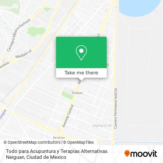 Todo para Acupuntura y Terapias Alternativas Neiguan map