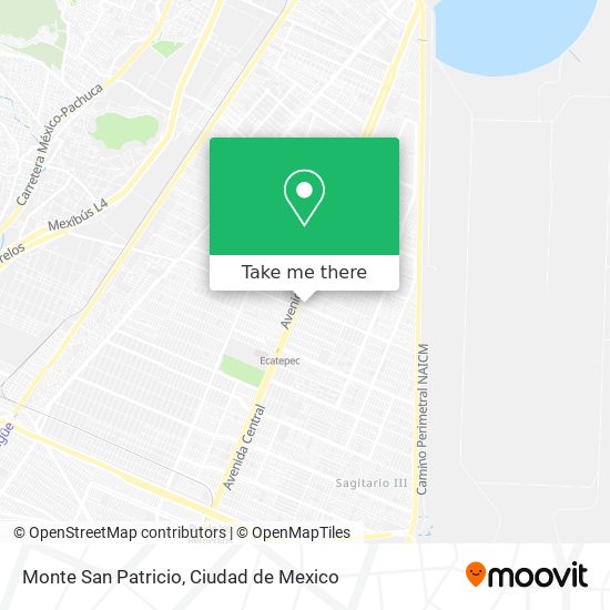 Monte San Patricio map