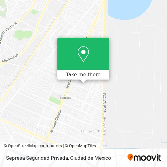 Mapa de Sepresa Seguridad Privada
