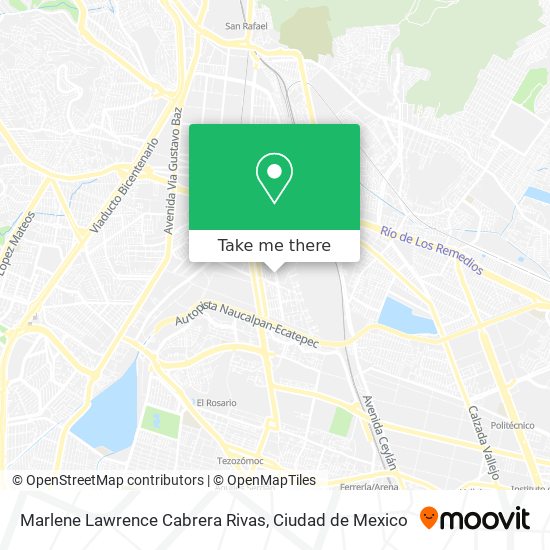 Marlene Lawrence Cabrera Rivas map