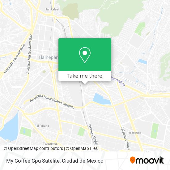 My Coffee Cpu Satélite map