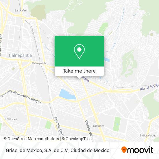 Grisel de México, S.A. de C.V. map