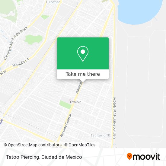 Tatoo Piercing map
