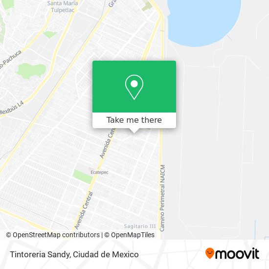 Tintoreria Sandy map