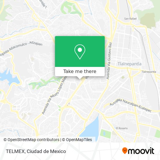 TELMEX map