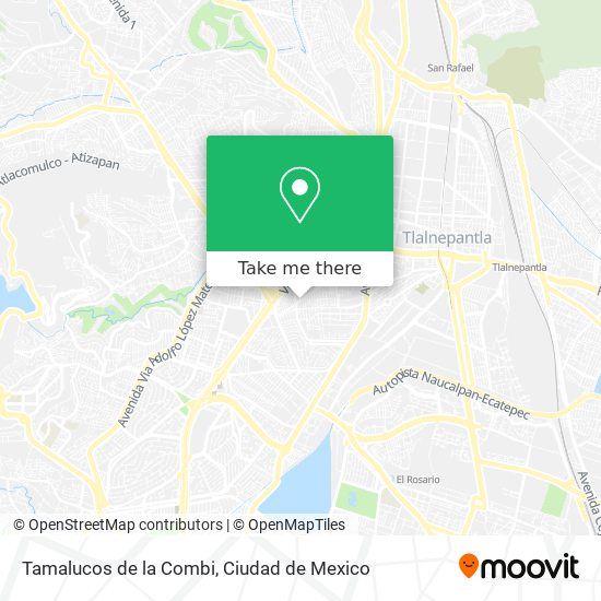 Tamalucos de la Combi map