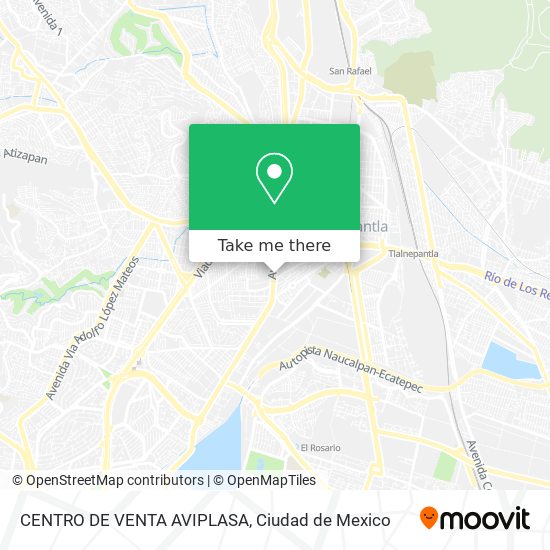 CENTRO DE VENTA AVIPLASA map