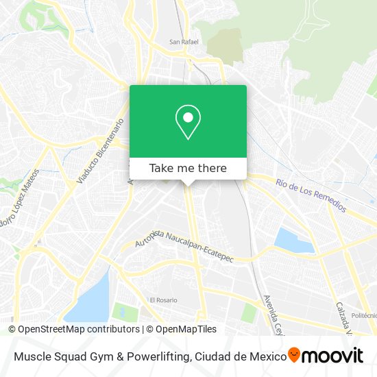 Muscle Squad Gym & Powerlifting map