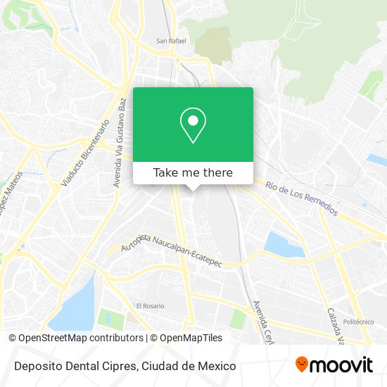 Deposito Dental Cipres map