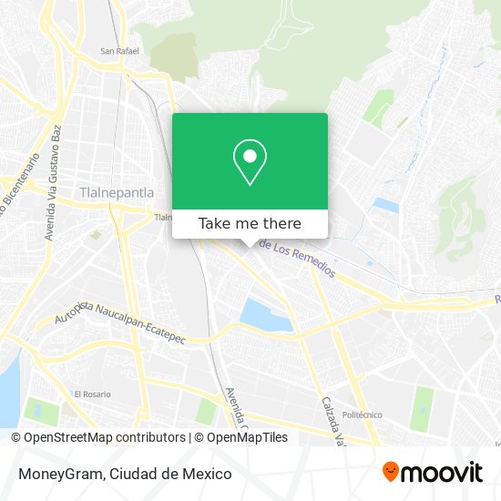 MoneyGram map