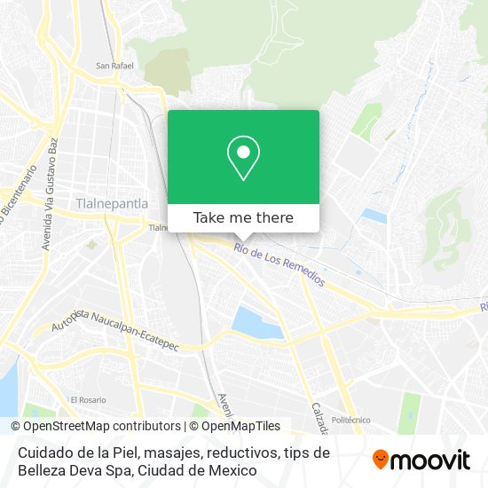 Cuidado de la Piel, masajes, reductivos, tips de Belleza Deva Spa map