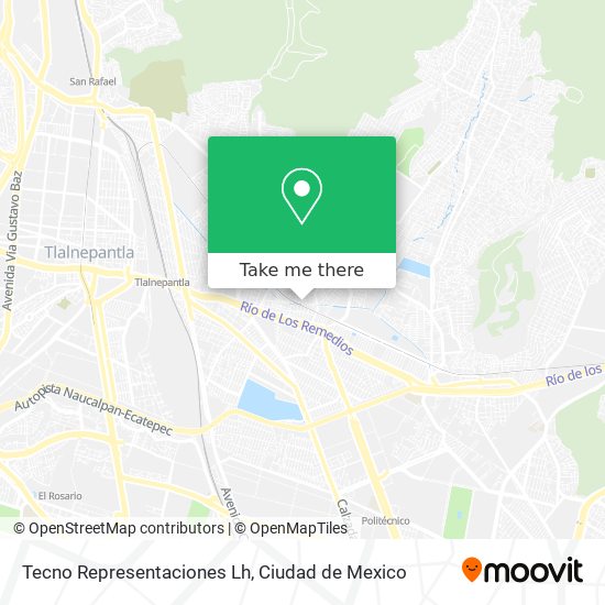 Mapa de Tecno Representaciones Lh