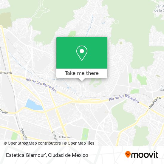 Mapa de Estetica Glamour'