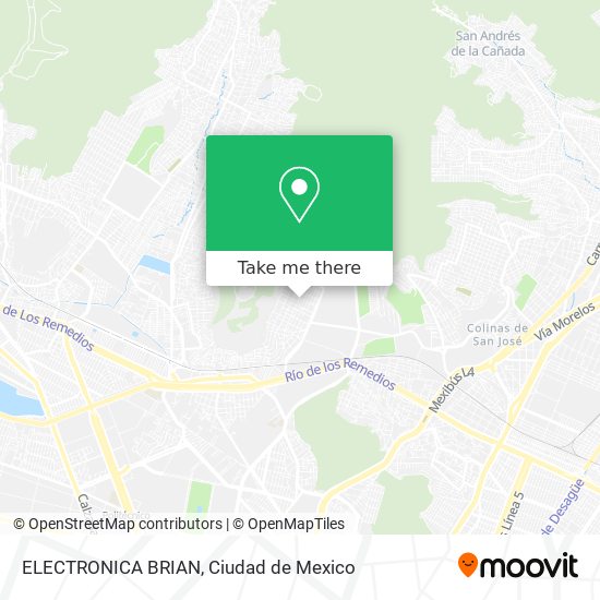 ELECTRONICA BRIAN map