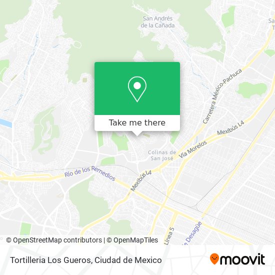 Tortilleria Los Gueros map