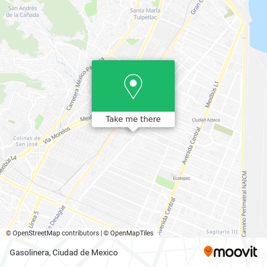 Gasolinera map