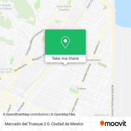 Mercado del Trueque 2.0 map