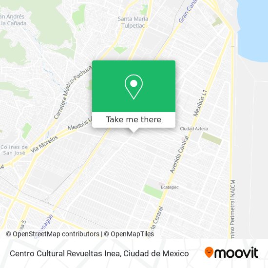 Centro Cultural Revueltas Inea map