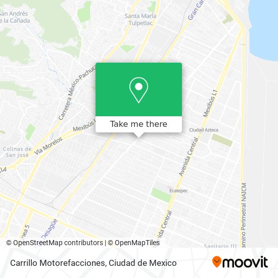 Mapa de Carrillo Motorefacciones