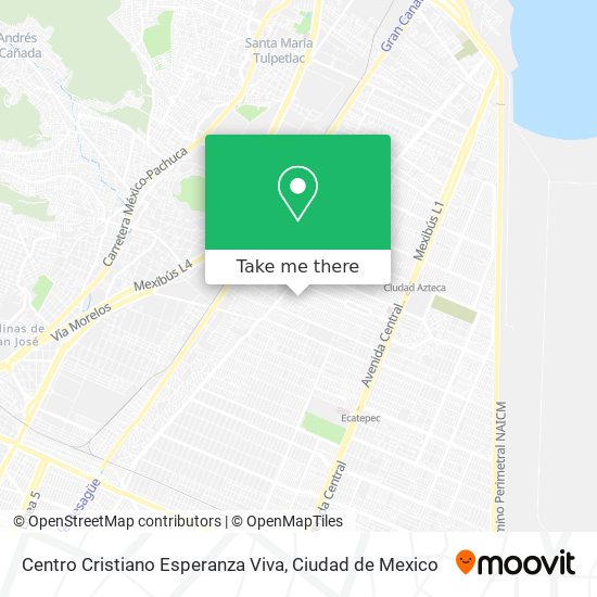 Centro Cristiano Esperanza Viva map