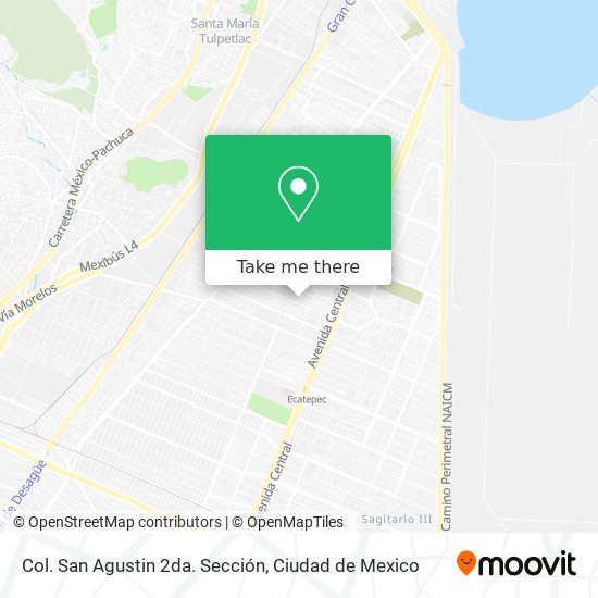 Mapa de Col. San Agustin 2da. Sección