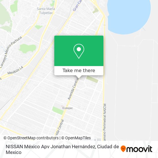 NISSAN México Apv Jonathan Hernández map