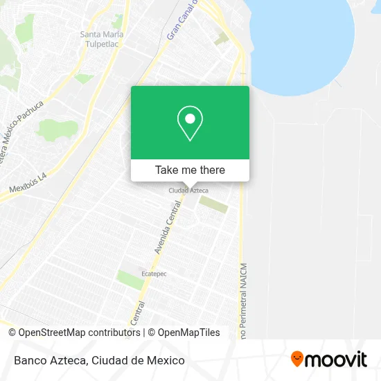 Banco Azteca map