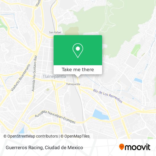 Guerreros Racing map