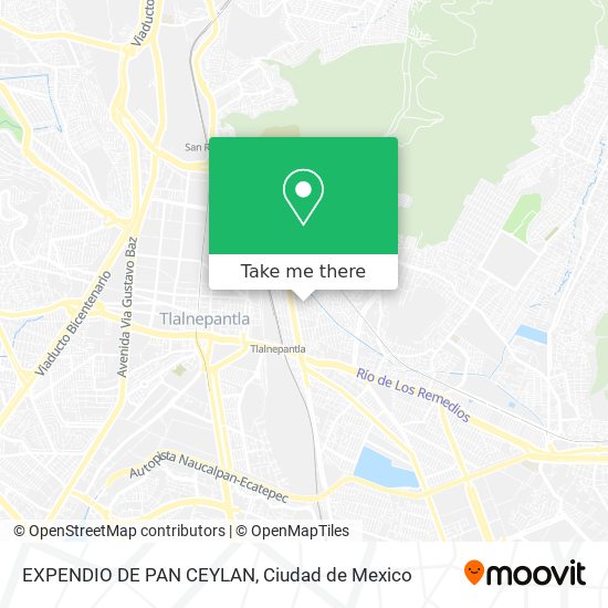 EXPENDIO DE PAN CEYLAN map