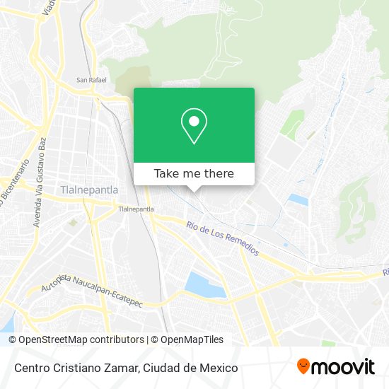Centro Cristiano Zamar map