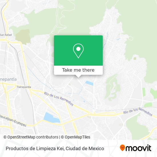 Mapa de Productos de Limpieza Kei