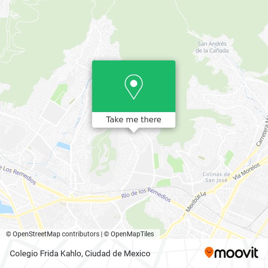 Colegio Frida Kahlo map