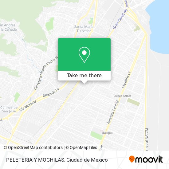 PELETERIA Y MOCHILAS map