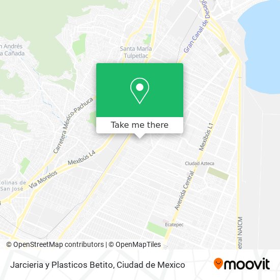 Jarcieria y Plasticos Betito map