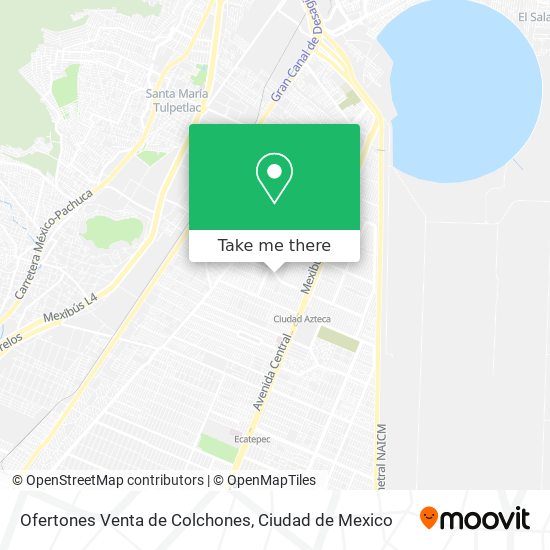 Ofertones Venta de Colchones map