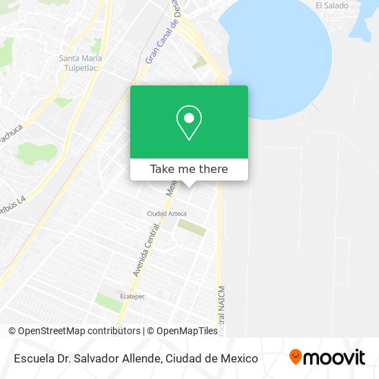 Mapa de Escuela Dr. Salvador Allende