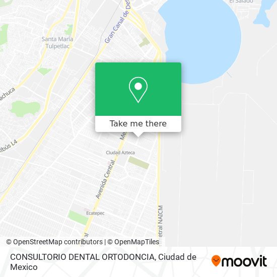CONSULTORIO DENTAL ORTODONCIA map