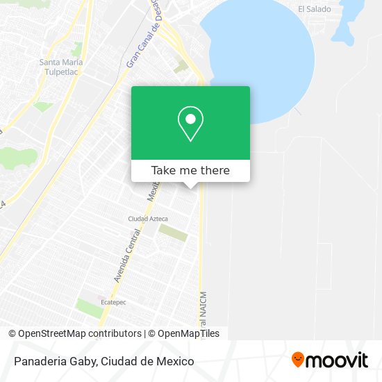 Mapa de Panaderia Gaby