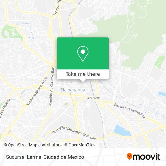 Sucursal Lerma map