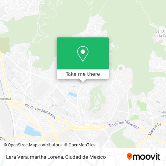 Mapa de Lara Vera, martha Lorena