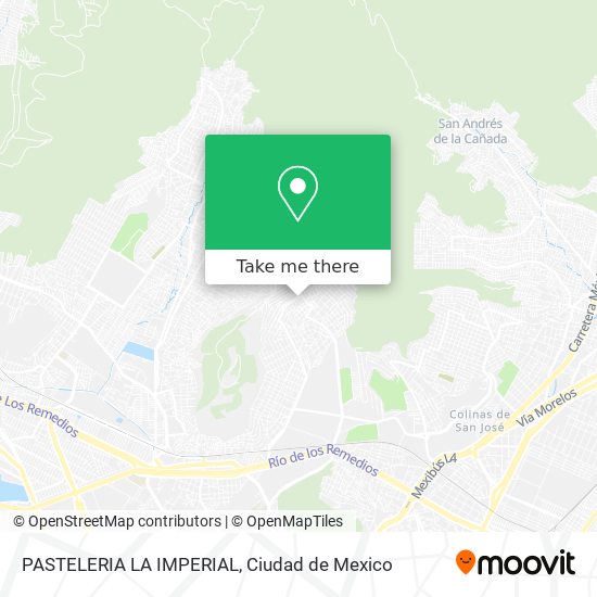 PASTELERIA LA IMPERIAL map