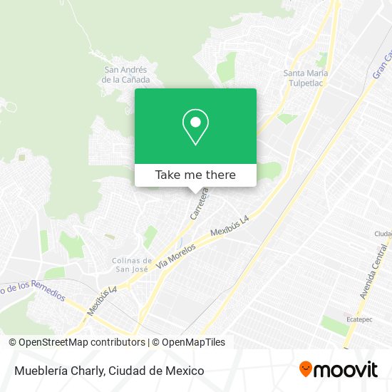 Mueblería Charly map